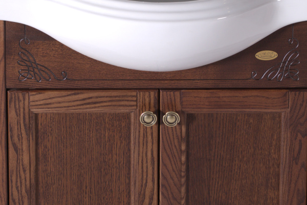 Тумба под раковину ASB-Woodline   Салерно 65 9695 (коричневый)